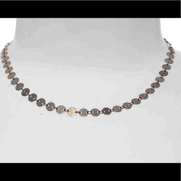 Madewell Disc Chain Necklace NWT - Picture 2 of 4